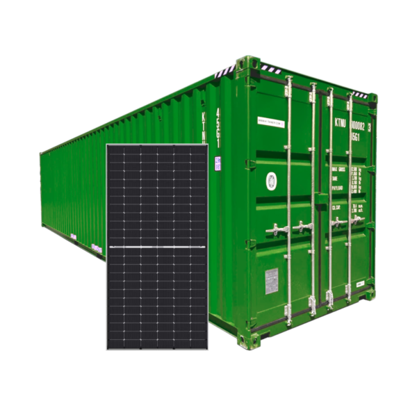 JinkoSolar JKM580N-72HL4R-BDV - 580W Srebrna Rama kontener